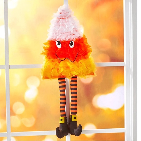 NWT Halloween Large Candy Corn Decoration - Picture 1 of 1